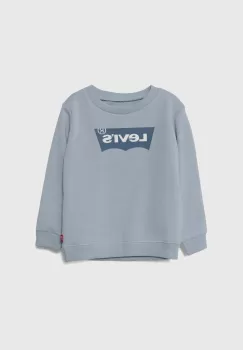 Levi's bluza bebe culoarea turcoaz, cu imprimeu imagine