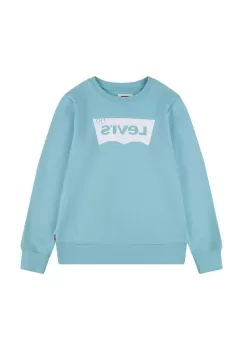 Levi's bluza bebe culoarea turcoaz, cu imprimeu imagine