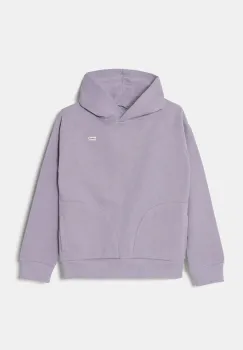 Levi's bluza copii BATWING CHEST HIT HOODIE culoarea violet, cu gluga, neted, 4EL078 imagine