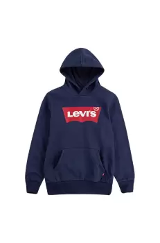 Levi's Bluza copii culoarea albastru marin, cu imprimeu imagine