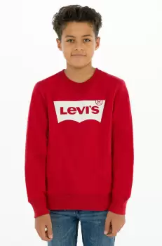 Levi's Bluza copii culoarea rosu, cu imprimeu imagine