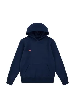 Levi's bluza copii MINI BATWING HOODIE culoarea albastru marin, cu gluga, neted, 9EL452 imagine