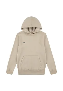 Levi's bluza copii MINI BATWING HOODIE culoarea bej, cu gluga, neted, 8EL452 imagine