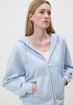 Levi's bluza femei, cu gluga, neted, A5945 imagine
