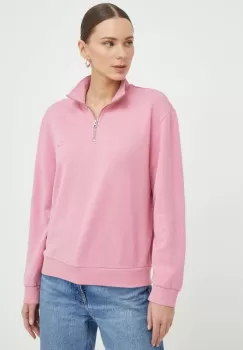 Levi's bluza femei, culoarea roz, neted imagine