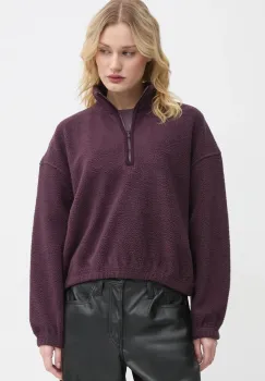 Levi's bluza femei, culoarea violet, neted, A8792 imagine