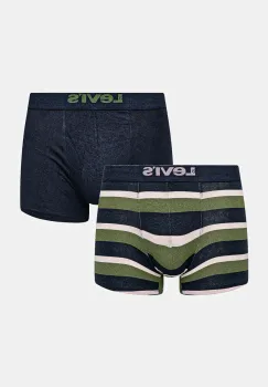 Levi's boxeri 2-pack culoarea albastru marin, 37149-1110 imagine