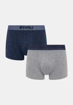 Levi's boxeri 2-pack culoarea bleumarin, 37149-1112 imagine