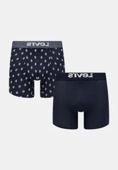 Levi's boxeri 2-pack culoarea bleumarin, 37149-1170 imagine