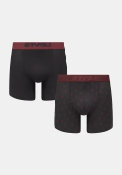 Levi's boxeri 2-pack culoarea negru, 37149-1171 imagine