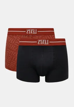 Levi's boxeri 2-pack culoarea rosu, 37149-1098 imagine