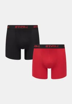 Levi's boxeri 2-pack culoarea rosu, 37149-1197 imagine