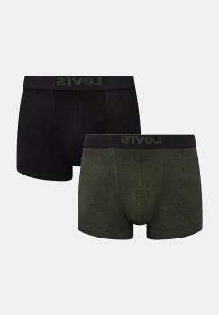 Levi's boxeri 2-pack culoarea verde, 37149-1173 imagine