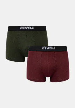 Levi's boxeri 2-pack culoarea verde, 37149-1224 imagine