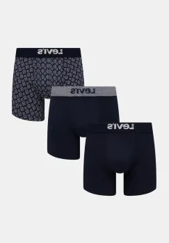 Levi's boxeri 3-pack culoarea bleumarin, 37149-1186 imagine