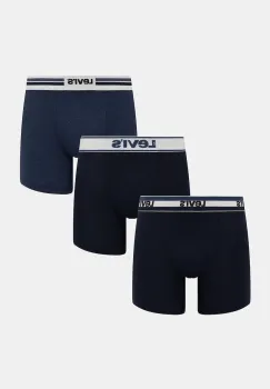 Levi's boxeri 3-pack culoarea bleumarin, 37149-1189 imagine