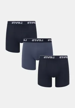 Levi's boxeri 3-pack culoarea bleumarin, 37149-1200 imagine