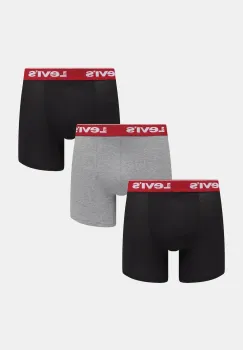Levi's boxeri 3-pack culoarea rosu, 37149-1203 imagine