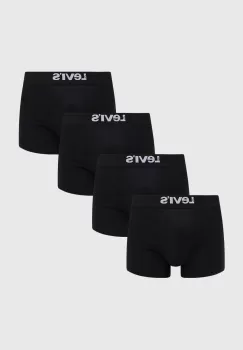 Levi's boxeri 4-pack barbati, culoarea albastru marin imagine