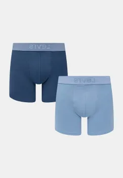 Levi's boxeri barbati bumbac cu elastan pachet de 2 imagine