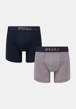 Levi's boxeri barbati bumbac cu elastan pachet de 2 imagine