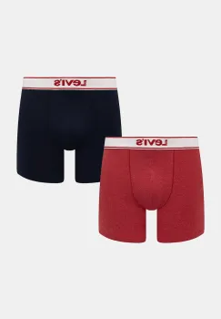 Levi's boxeri pentru barbati, cu bumbac pachet de 2 imagine