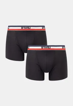 Levi's boxeri pentru barbati, din bumbac cu elastan, pachet de 2 imagine