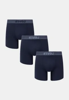 Levi's boxeri pentru barbati, din bumbac cu elastan, pachet de 3 imagine