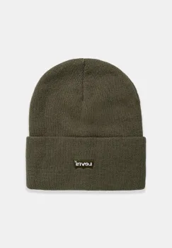 Levi's caciula copii LAN TONAL EMBROIDERED BEANIE culoarea verde, 9A8707 imagine