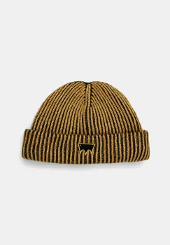 Levi's caciula culoarea negru, din tricot gros, 000J9-0000 imagine