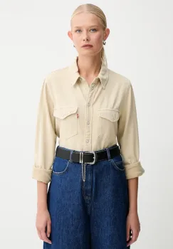 Levi's camasa culoarea bej, 16786 imagine
