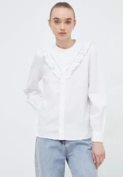 Levi's camasa de in culoarea alb, regular imagine