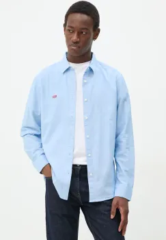 Levi's camasa din bumbac 86625.0005-Blues imagine