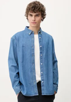 Levi's camasa din bumbac barbati, cu guler button-down, relaxed imagine