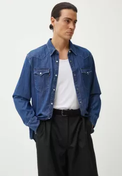 Levi's camasa din bumbac barbati, cu guler clasic, regular imagine