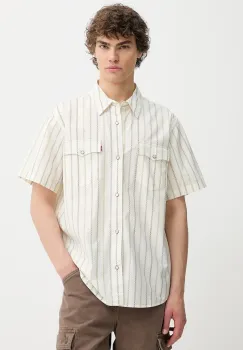 Levi's camasa din bumbac cu guler clasic, relaxed imagine