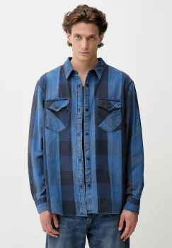 Levi's camasa din bumbac cu guler clasic, relaxed, A1919 imagine