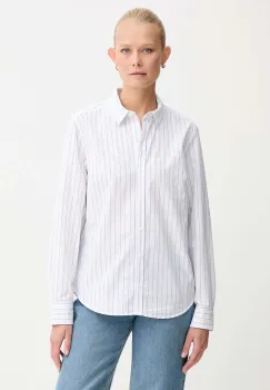 Levi's camasa din bumbac culoarea alb, cu guler clasic, regular, 34574 imagine