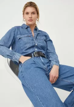 Levi's camasa femei, cu guler clasic, relaxed imagine