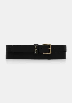 Levi's curea de piele culoarea negru, 37460-0096 imagine