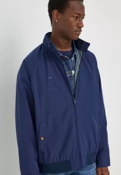 Levi's geaca barbati, culoarea albastru marin, de tranzitie, oversize imagine