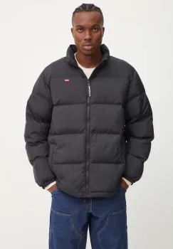 Levi's geaca barbati, culoarea negru, de iarna, oversize, 0011G imagine