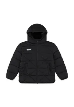 Levi's geaca copii A LINE MDWT PUFFER culoarea negru, 4EN638 imagine