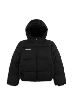 Levi's geaca copii HVWT PUFFER WITH LOGO ELAS culoarea negru, 8EN633 imagine
