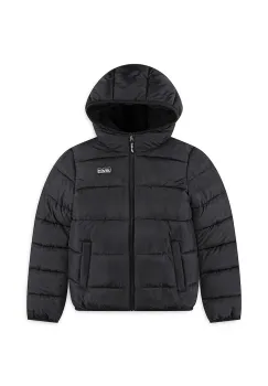 Levi's geaca copii SHERPA LINED MDWT PUFFER culoarea negru, 9EN628 imagine