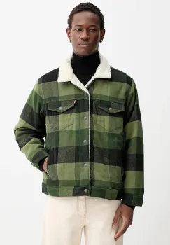 Levi's geaca culoarea verde, de iarna, A6030 imagine