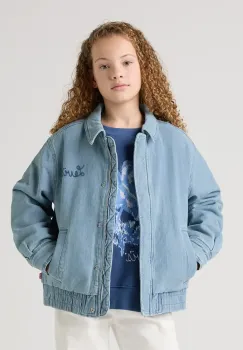 Levi's geaca de blugi pentru copii RETRO DENIM TRUCKER 4EM275 imagine