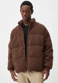 Levi's geaca de puf barbati, culoarea maro, de iarna, A8558 imagine