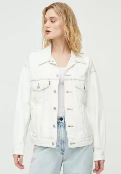 Levi's geaca jeans femei, de tranzitie, oversize imagine