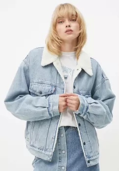 Levi's geaca jeans femei, de tranzitie, oversize, A4435 imagine